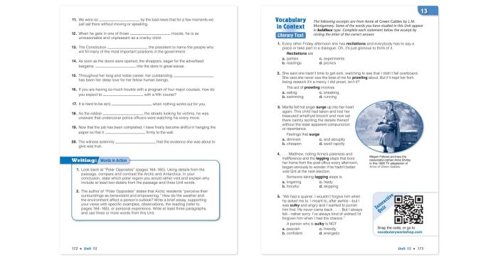 Vocabulary workshop level b unit 13